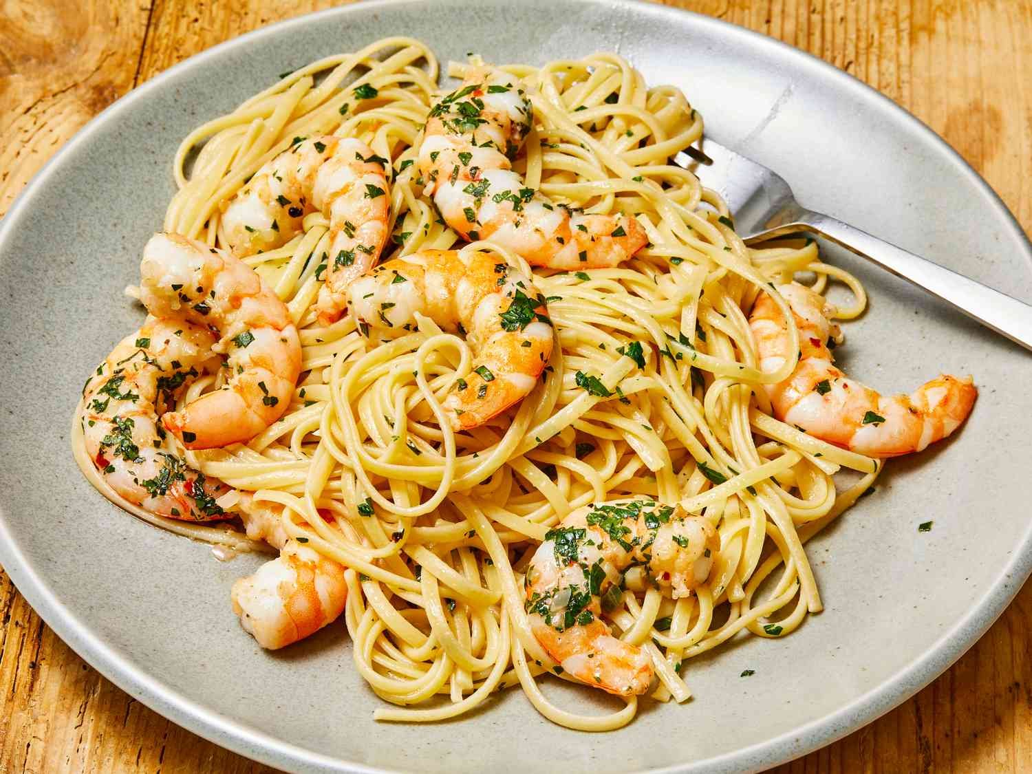 Shrimp Scampi Pasta